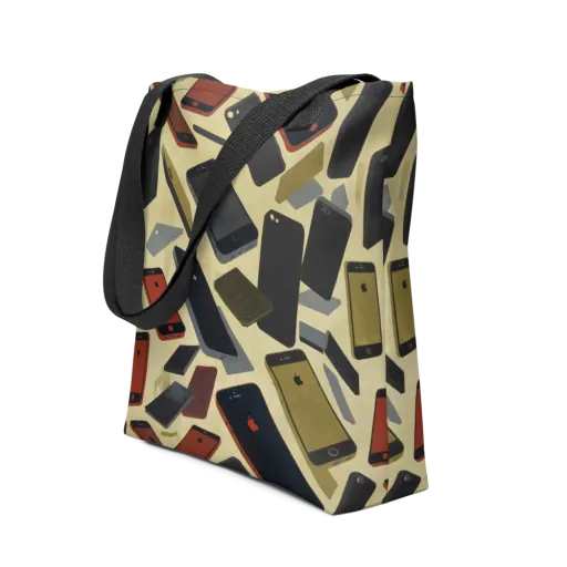 Analog Circuit on a Tote Bag