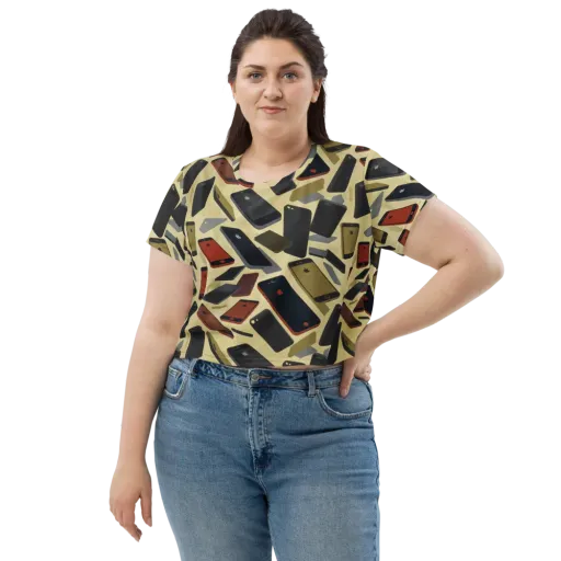 Analog Circuit on a Crop Tee