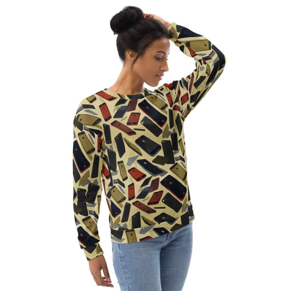Analog Circuit on Sweatshirt — Right Front