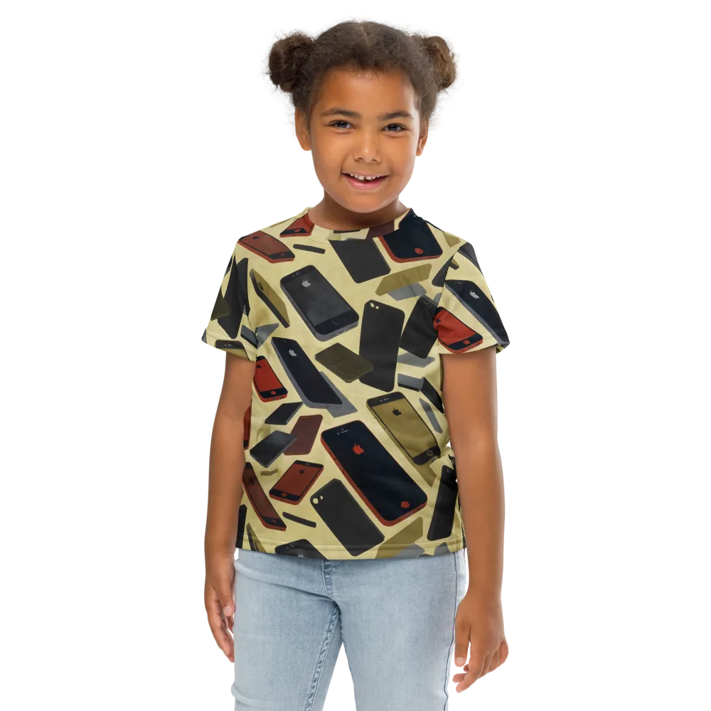 Analog Circuit on Kids Crew Neck T-Shirt — Front