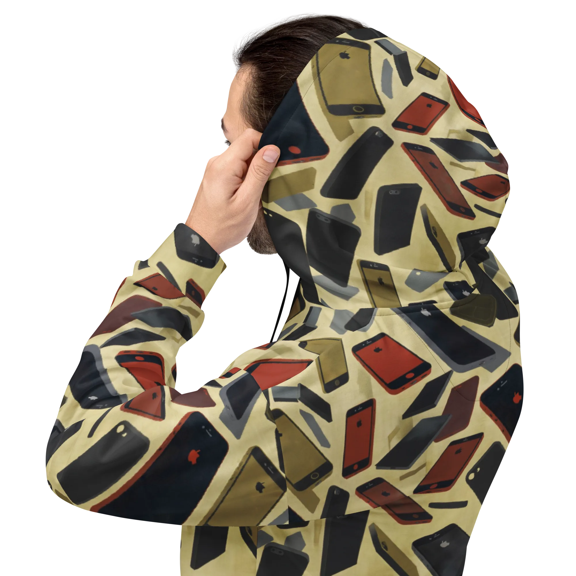 Analog Circuit on Hoodie — Back