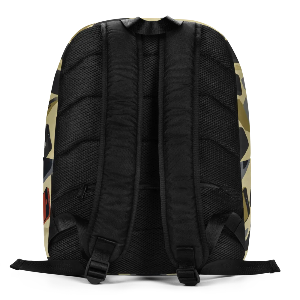 Analog Circuit on Minimalist Backpack — Back