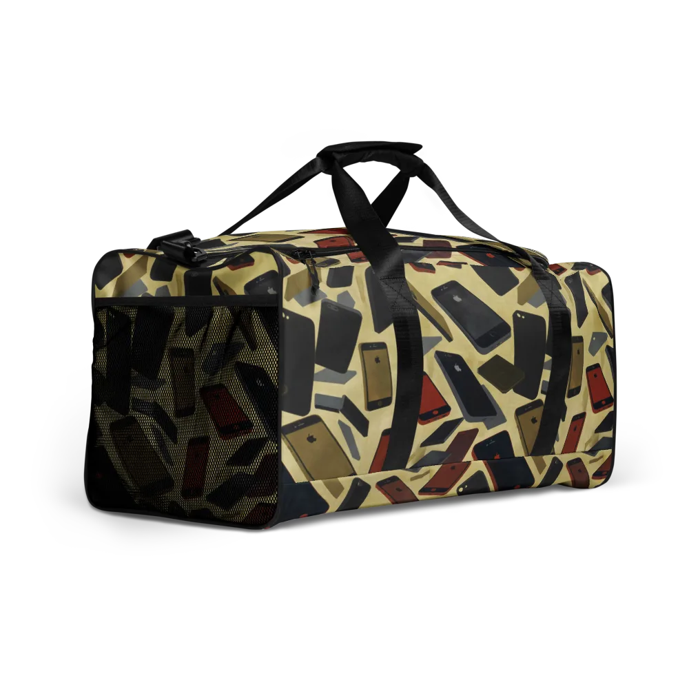 Analog Circuit on Duffle Bag — Right Front