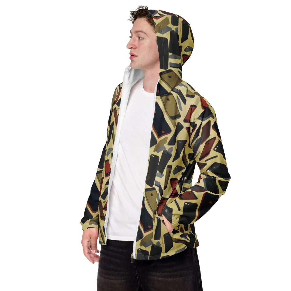 Analog Circuit on Men's Windbreaker — Left Front