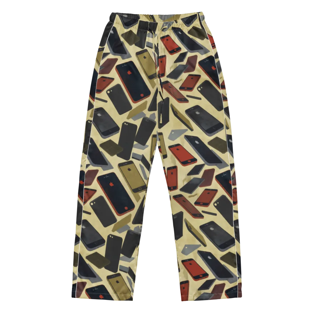 Analog Circuit on Women's Pajama Pants — Front