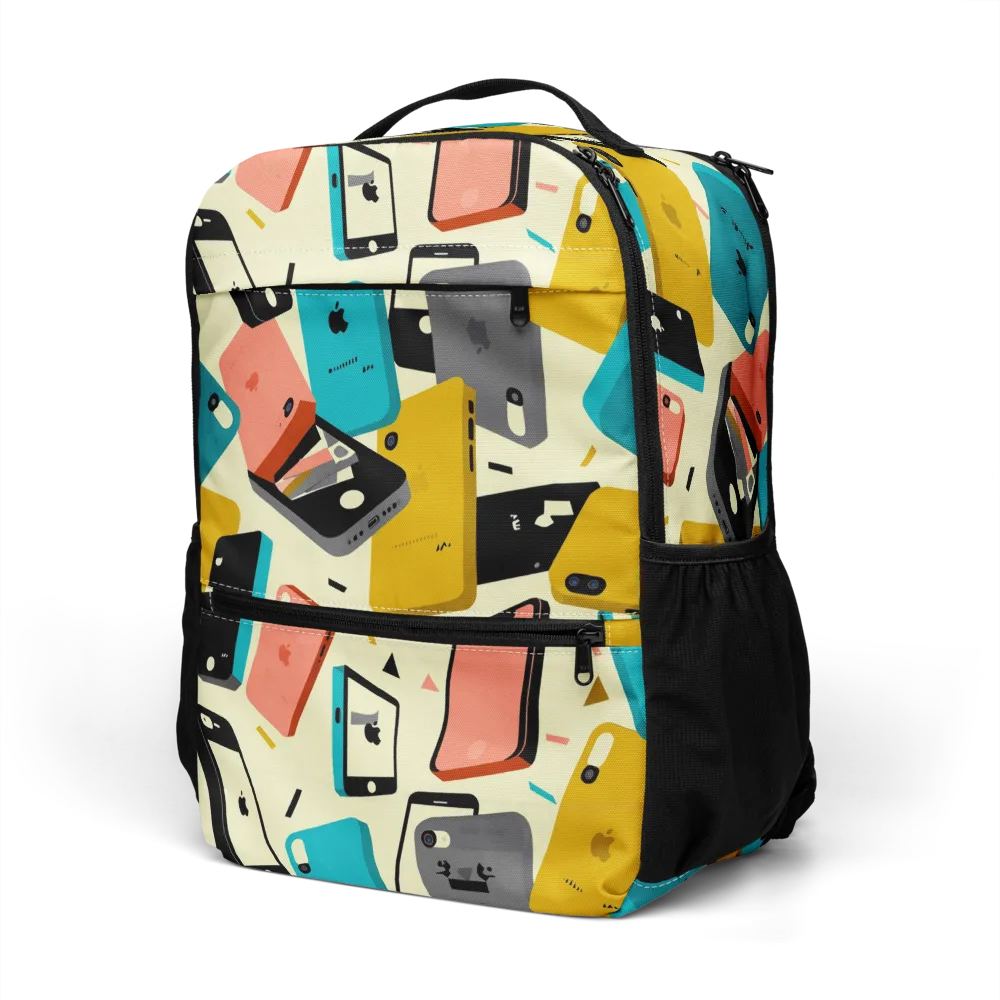 Signal Shuffle on Utility Backpack — Left Front