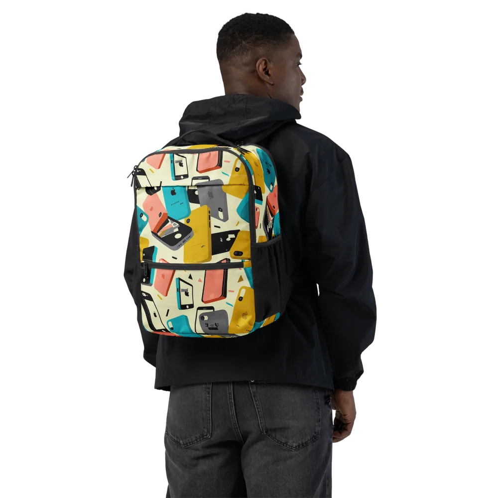 Signal Shuffle on Utility Backpack — Back