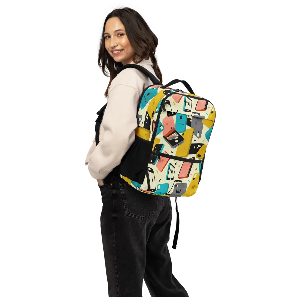 Signal Shuffle on Utility Backpack — Back
