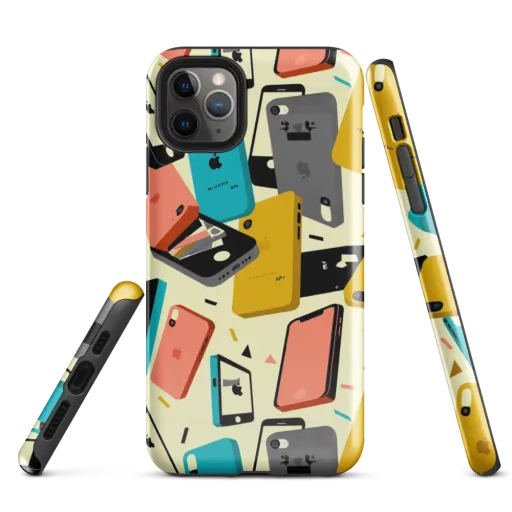 Signal Shuffle on a Tough Case for iPhone®