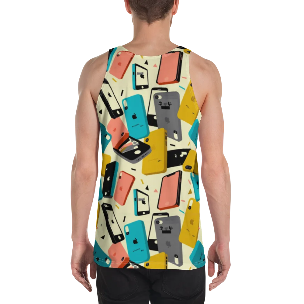 Signal Shuffle on Men's Tank Top — Back
