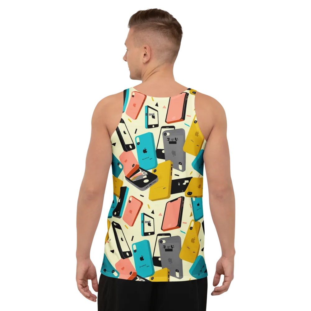 Signal Shuffle on Men's Tank Top — Back