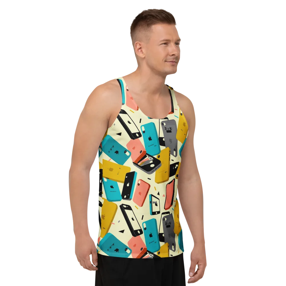 Signal Shuffle on Men's Tank Top — Right Front