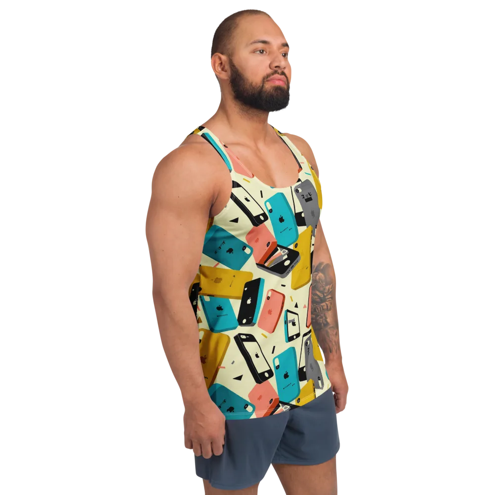 Signal Shuffle on Men's Tank Top — Right Front