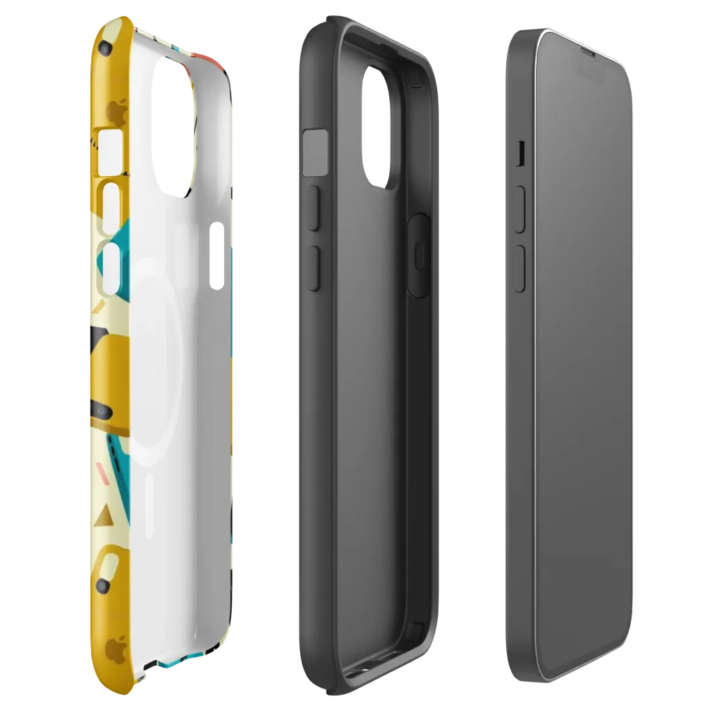 Signal Shuffle on MagSafe Tough Case for iPhone® — Front