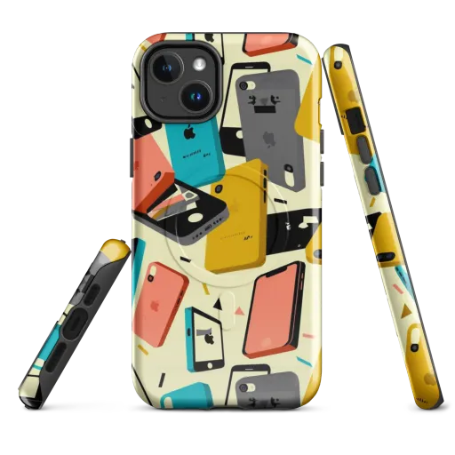 Signal Shuffle on a MagSafe Tough Case for iPhone®