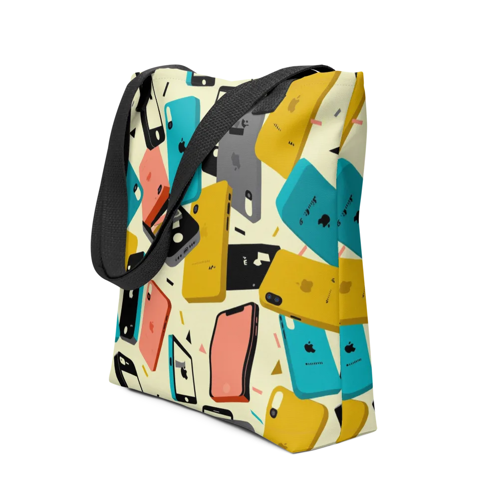 Signal Shuffle on Tote Bag — Front