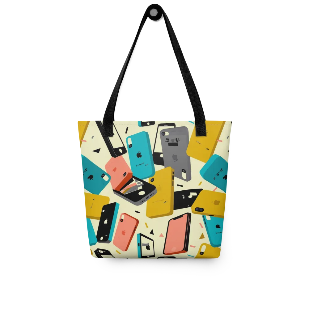 Signal Shuffle on Tote Bag — Front