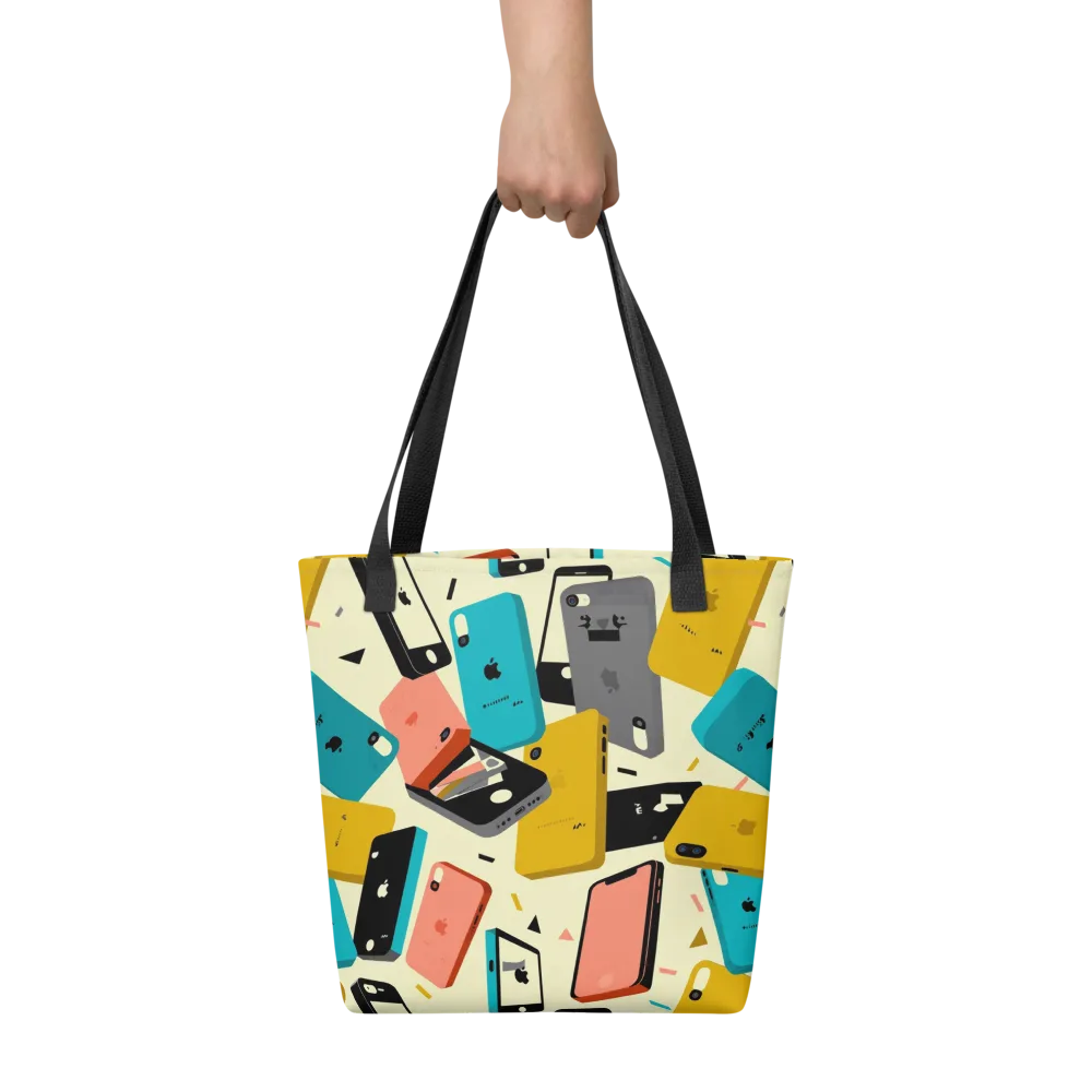 Signal Shuffle on Tote Bag — Front