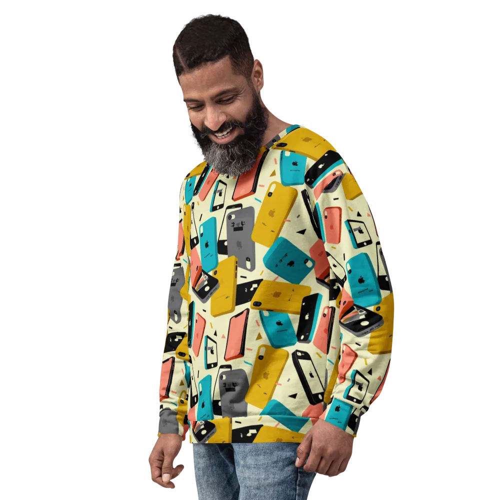 Signal Shuffle on Sweatshirt — Left Front