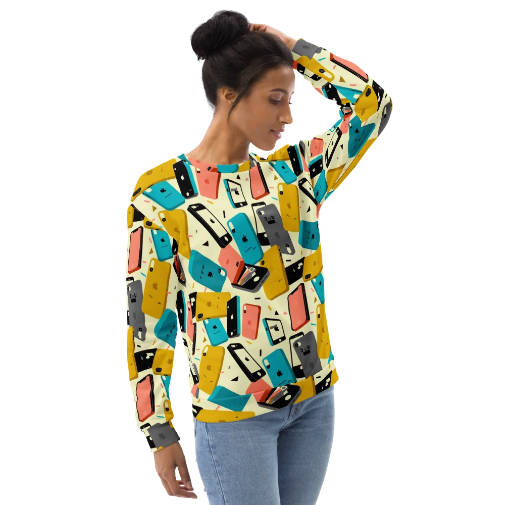 Signal Shuffle on Sweatshirt — Right Front