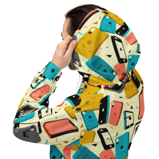 Signal Shuffle on a Hoodie