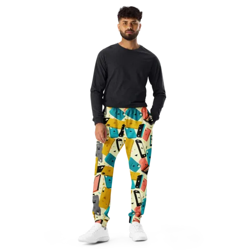 Signal Shuffle on a Men's Joggers