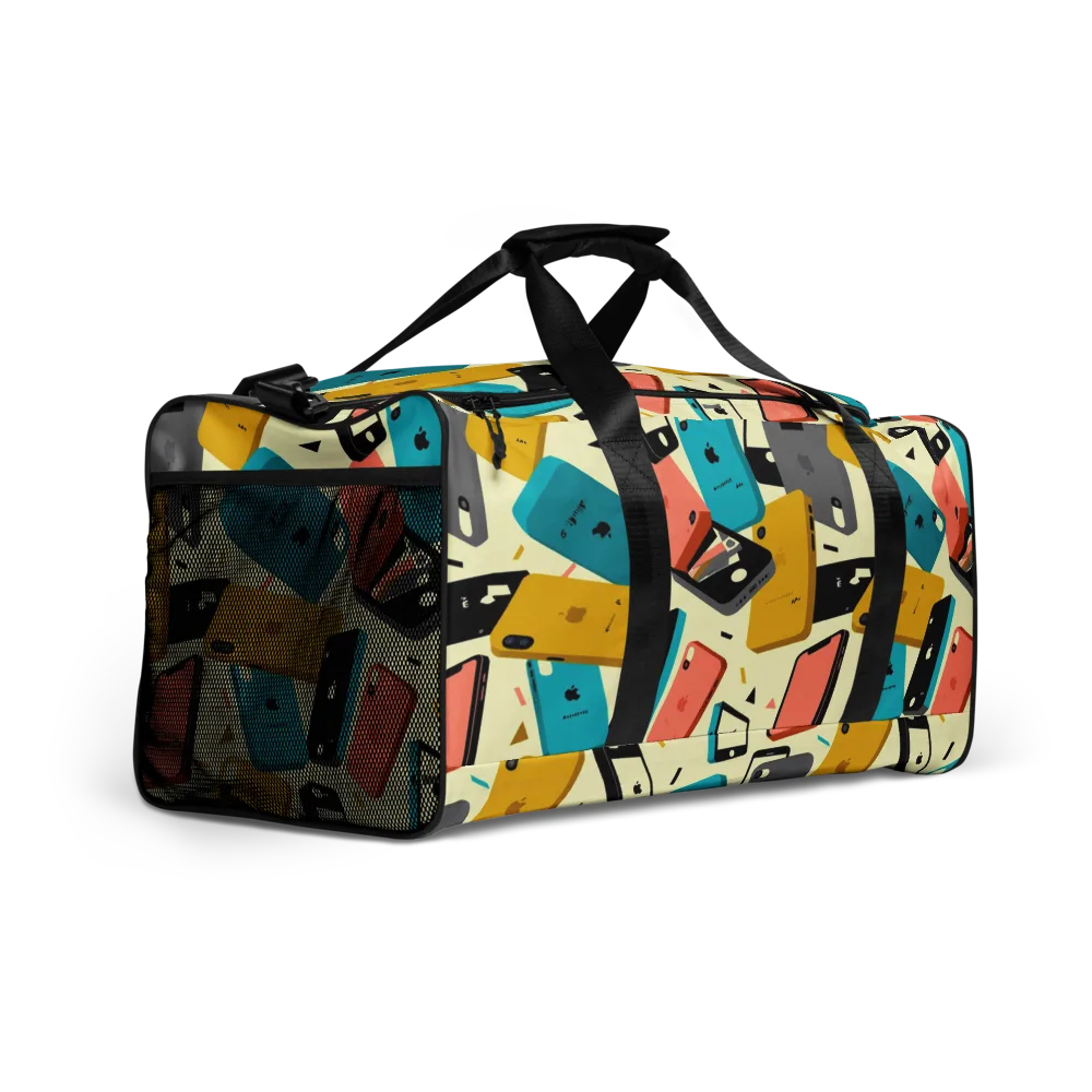 Signal Shuffle on Duffle Bag — Right Front