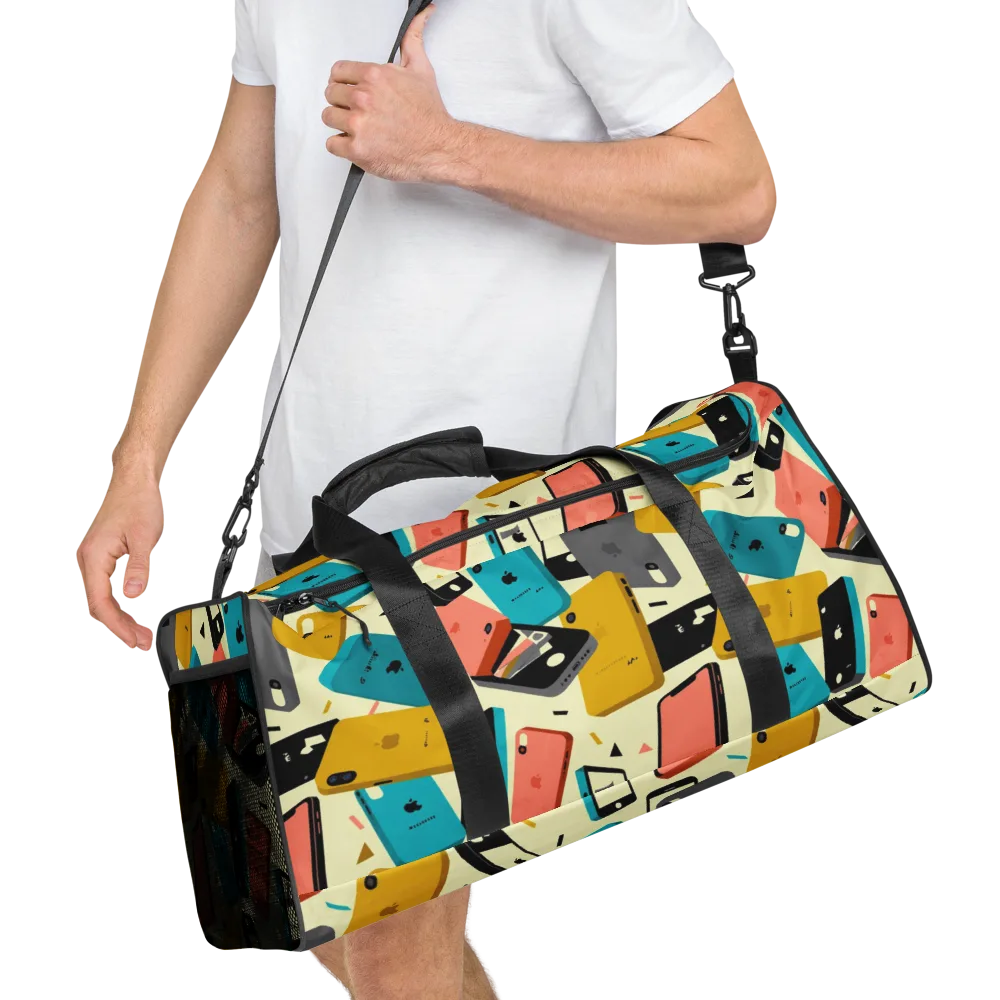 Signal Shuffle on Duffle Bag — Right Front