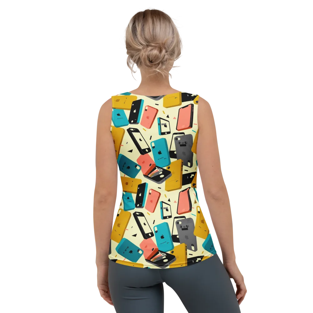Signal Shuffle on Women's Tank Top — Back