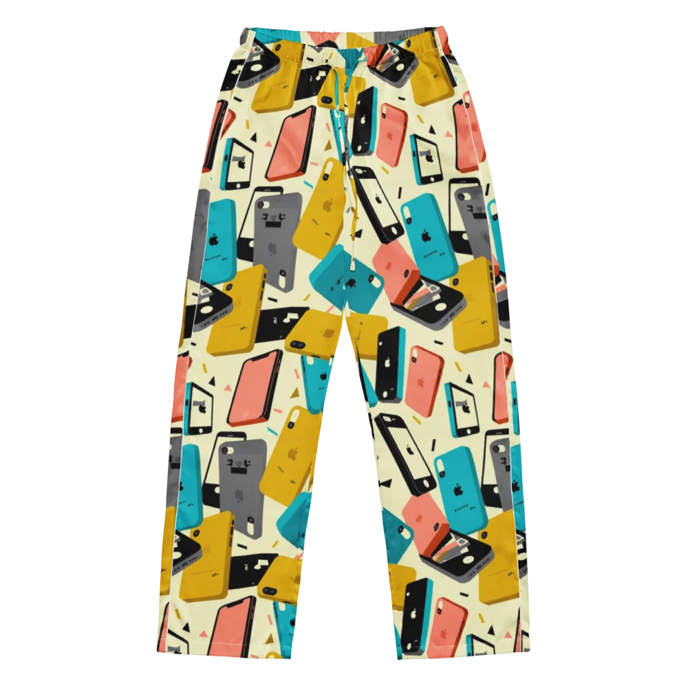 Signal Shuffle on Women's Pajama Pants — Front