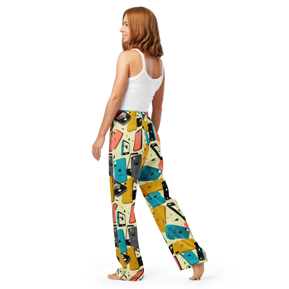 Signal Shuffle on Women's Pajama Pants — Back