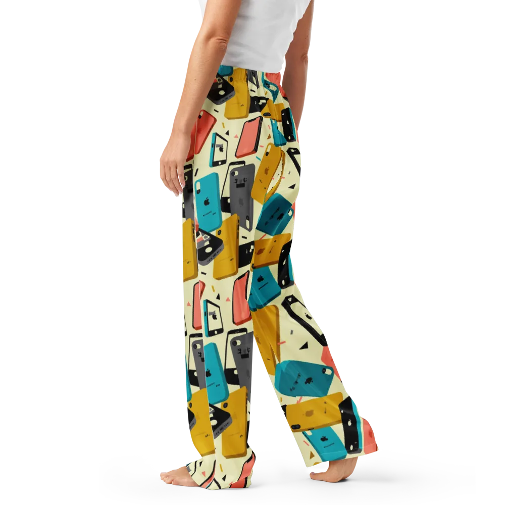 Signal Shuffle on Women's Pajama Pants — Left