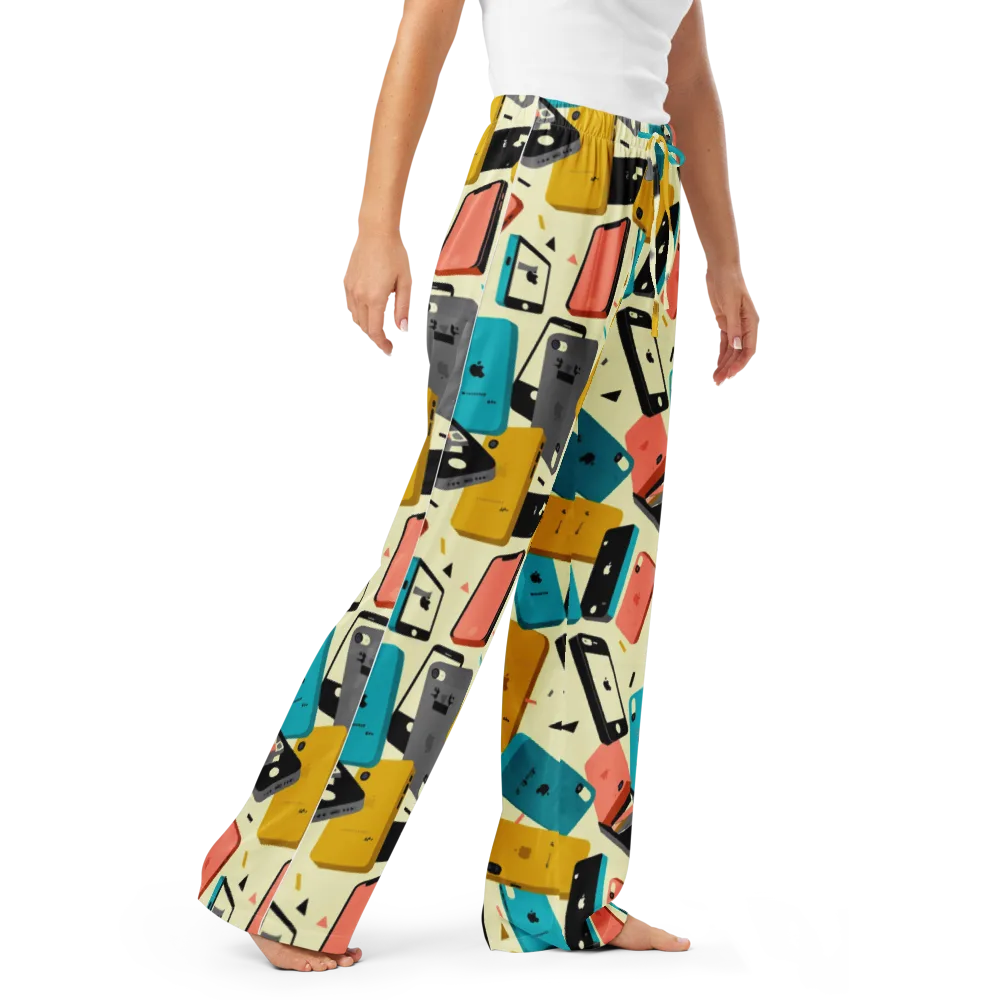 Signal Shuffle on Women's Pajama Pants — Right Front