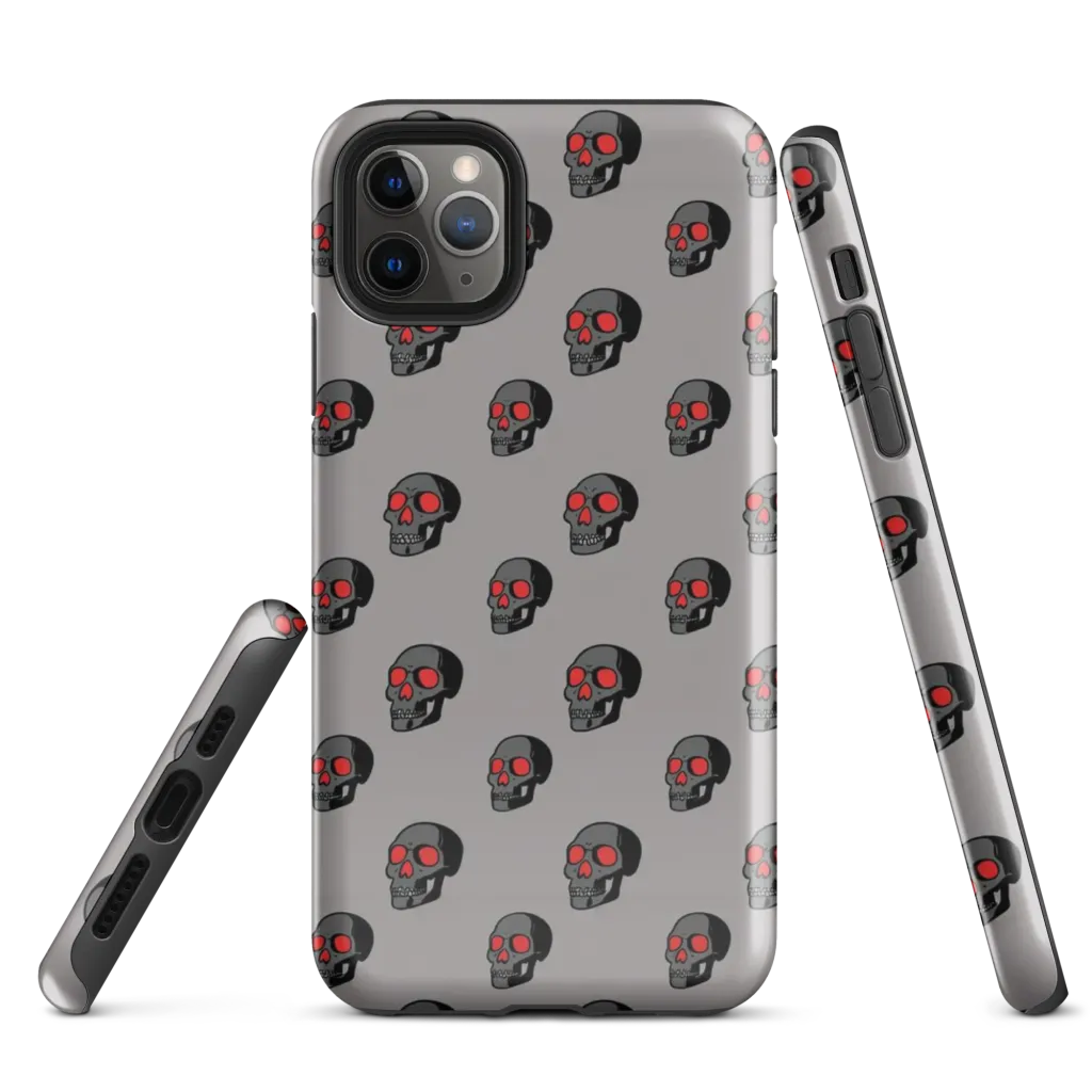 Scarlet Skullcap on Tough Case for iPhone® — Front