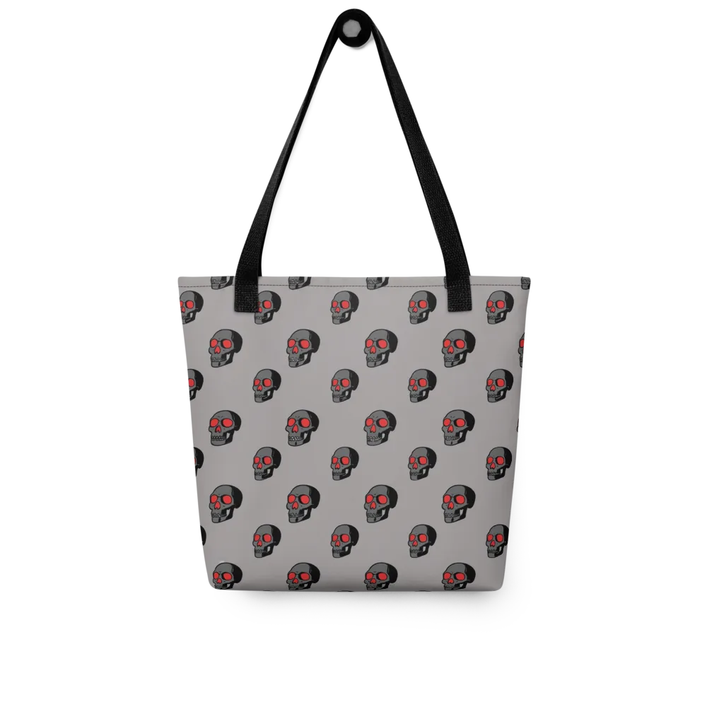 Scarlet Skullcap on Tote Bag — Front