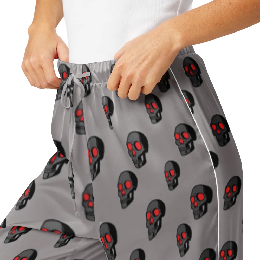 Scarlet Skullcap on Women's Pajama Pants — Product details