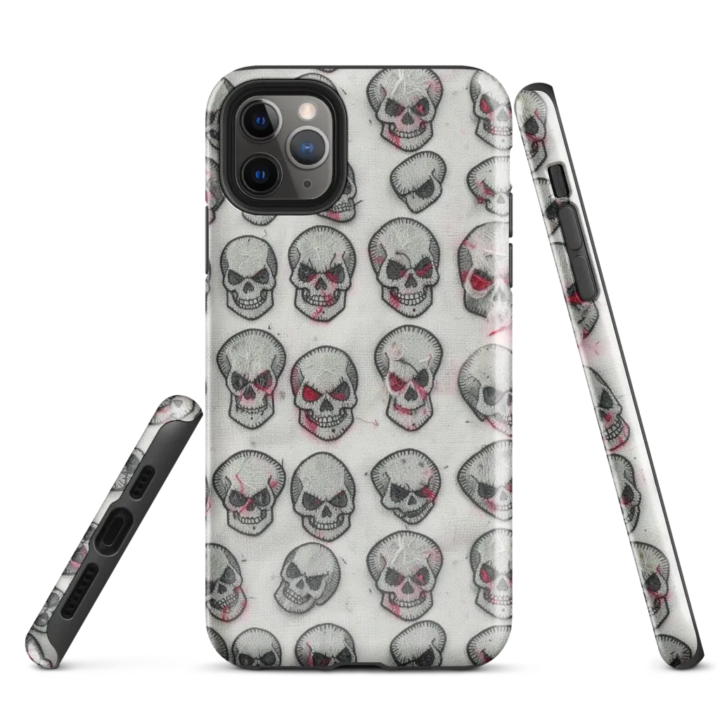 Embroidered Requiem on Tough Case for iPhone® — Front