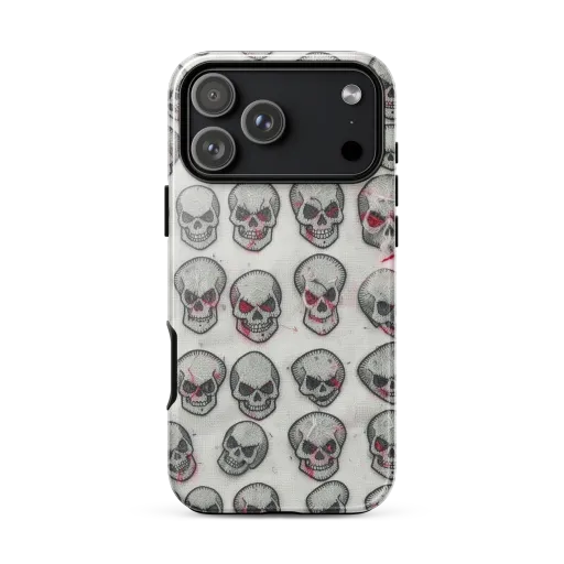 Embroidered Requiem on a Tough Case for iPhone®