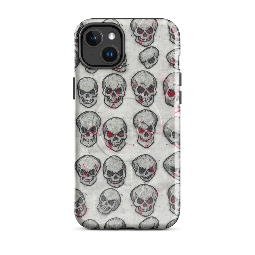 Embroidered Requiem on MagSafe Tough Case for iPhone® — Front
