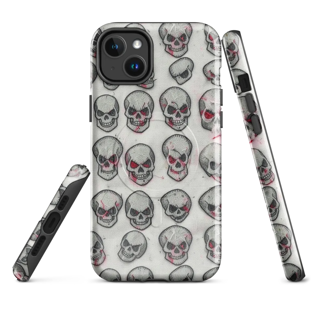 Embroidered Requiem on MagSafe Tough Case for iPhone® — Front