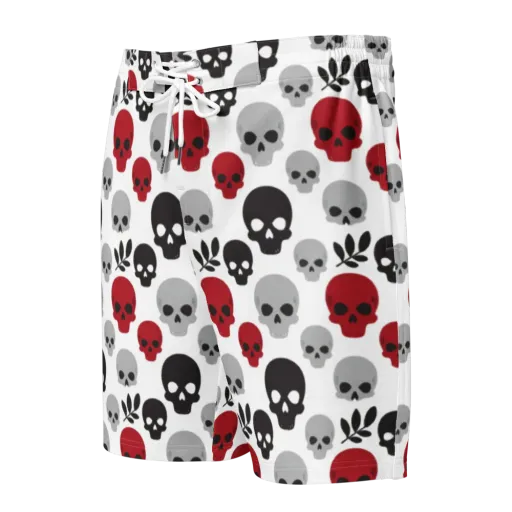 Skull Garden on a Men's Board Shorts