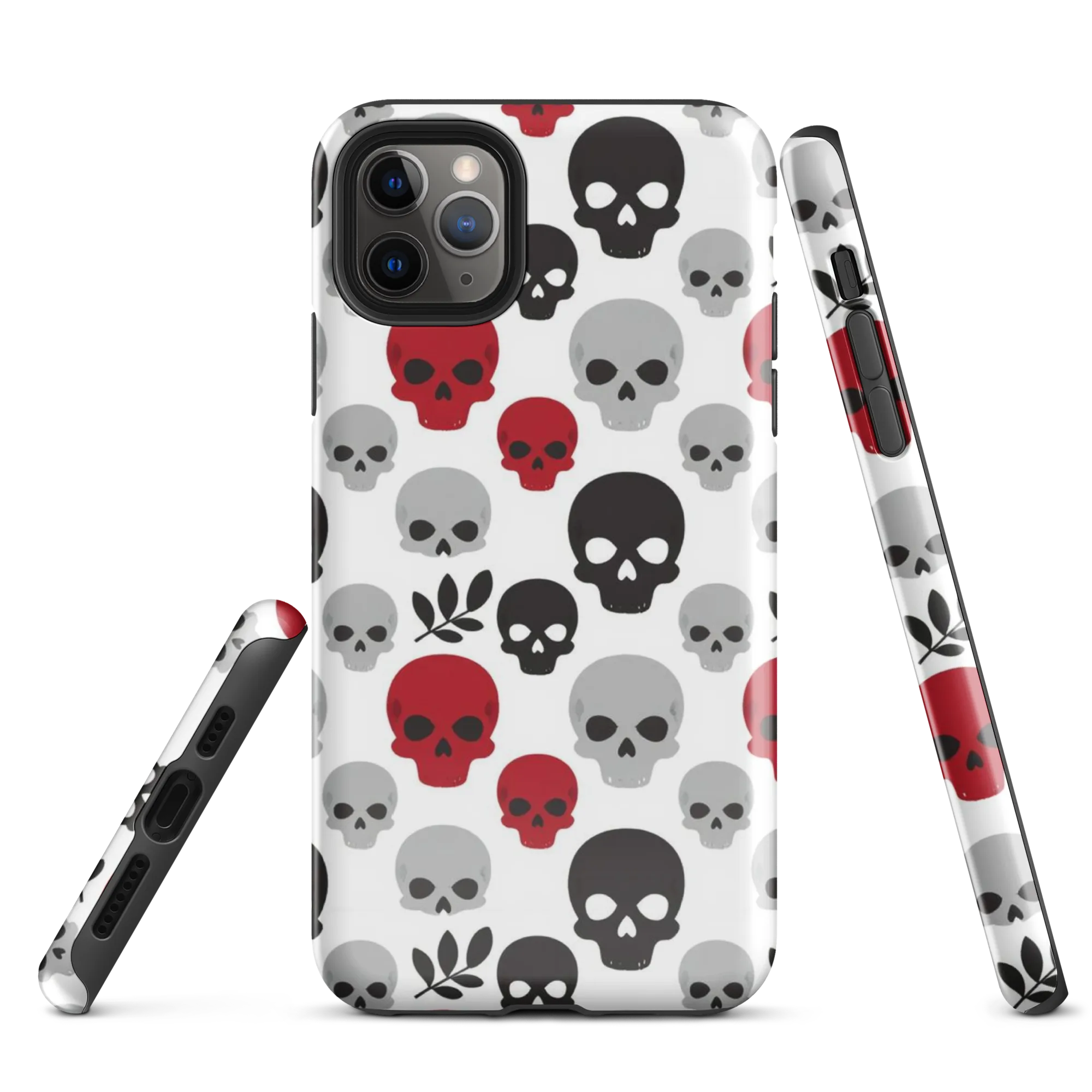 Skull Garden on Tough Case for iPhone® — Front