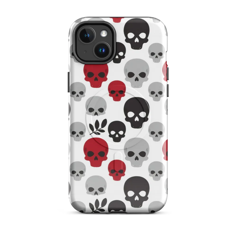 Skull Garden on MagSafe Tough Case for iPhone® — Front