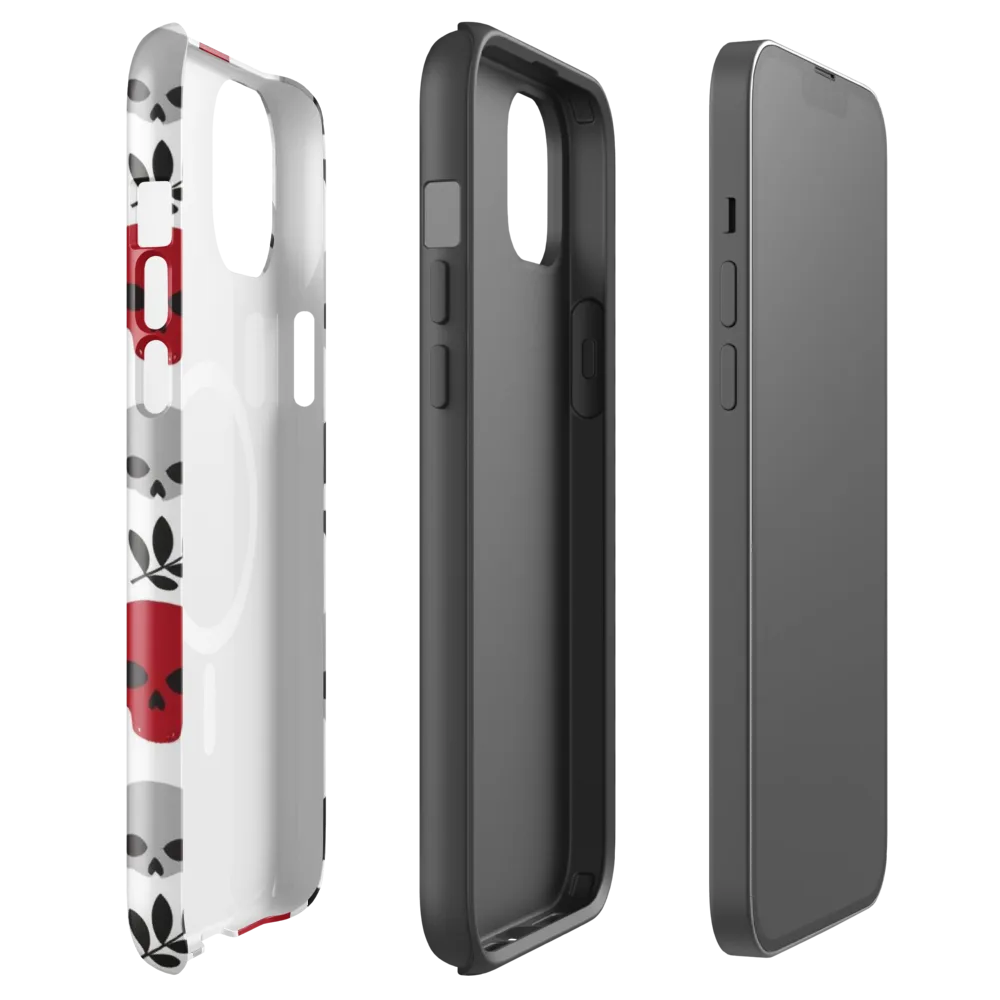 Skull Garden on MagSafe Tough Case for iPhone® — Front