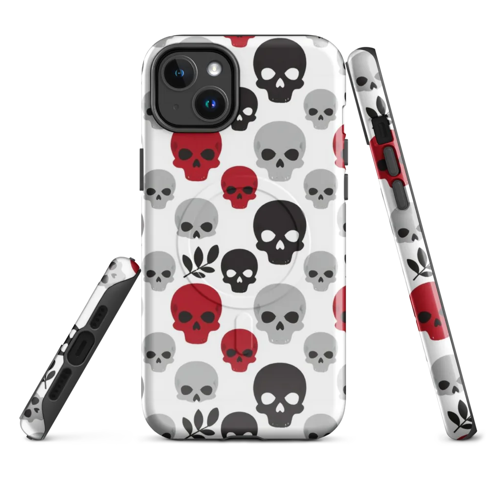 Skull Garden on MagSafe Tough Case for iPhone® — Front