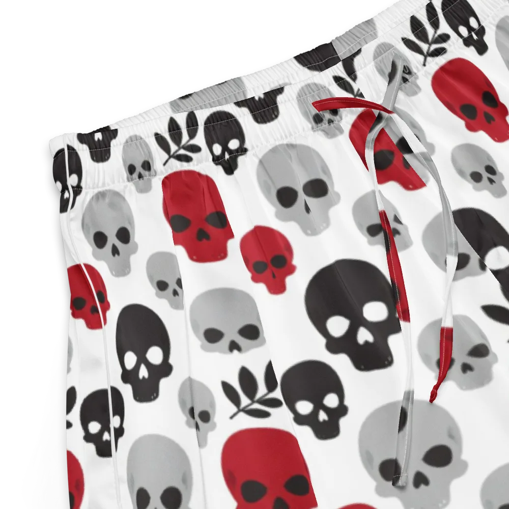 Skull Garden on Women's Pajama Shorts — Product details