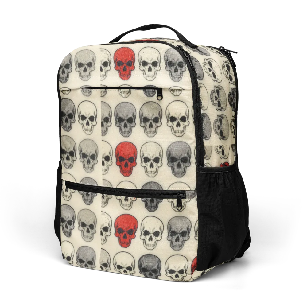 Midnight Memento on Utility Backpack — Left Front