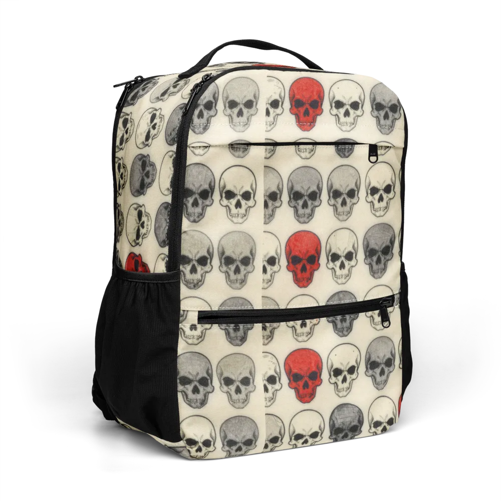 Midnight Memento on Utility Backpack — Right Front