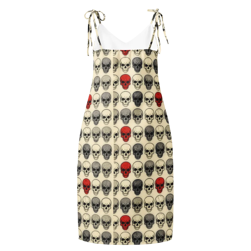 Midnight Memento on Slip Dress — Back