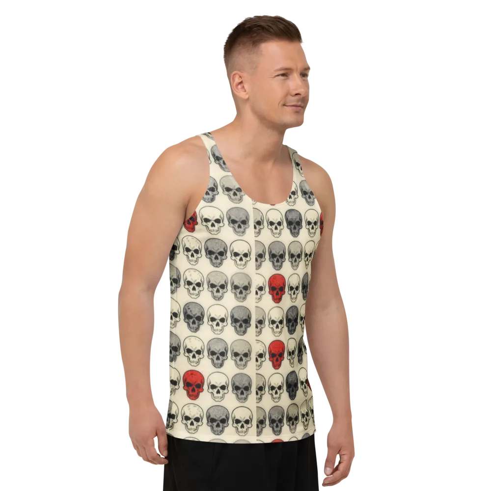 Midnight Memento on Men's Tank Top — Right Front